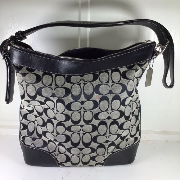 Coach Handbags - Coach Signature Hobo Handbag